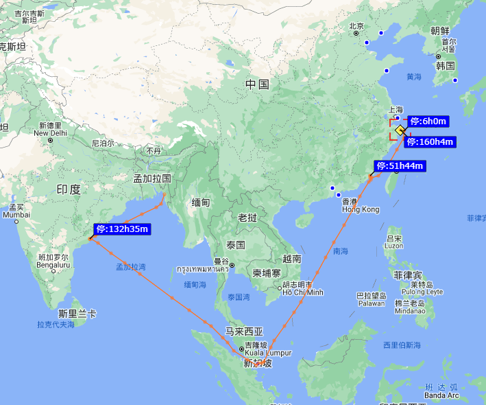舟山11名中國籍船員確診，該貨輪曾?？棵霞永?、印度等港口