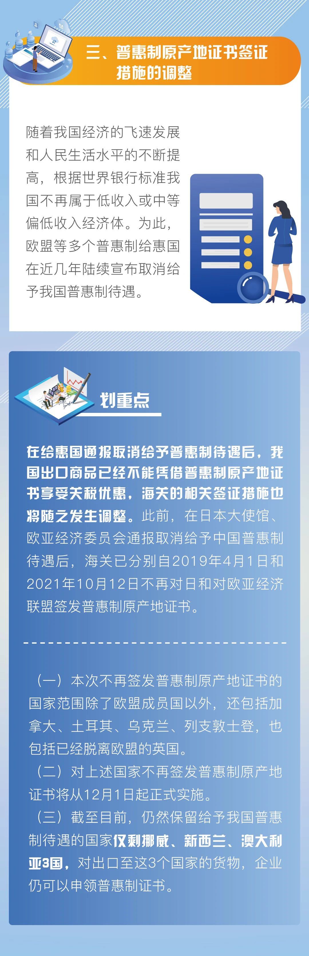 原產(chǎn)地證重要變化！12月起不再對(duì)出口這些國(guó)家的貨物簽發(fā)普惠制證書